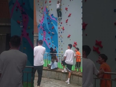 ไฟเบอร์กลาส Bouldering Speed ​​Climbing ช่วยป้องกันการกัดกร่อนอย่างมืออาชีพ